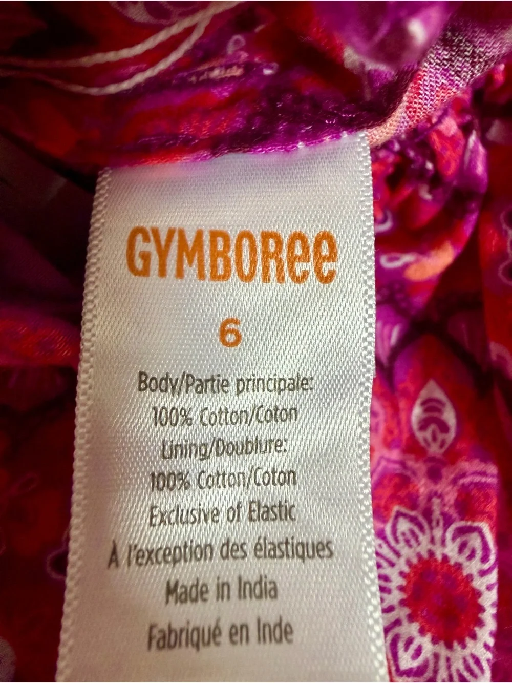 Gymboree bright floral